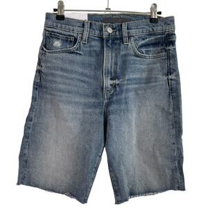 NWT Joe's Jeans Vintage stretch medium wash Bermuda shorts with raw hems - 26